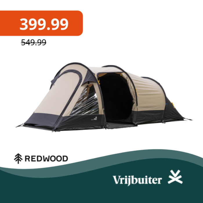 Redwood Crape 200 TC Tunneltent