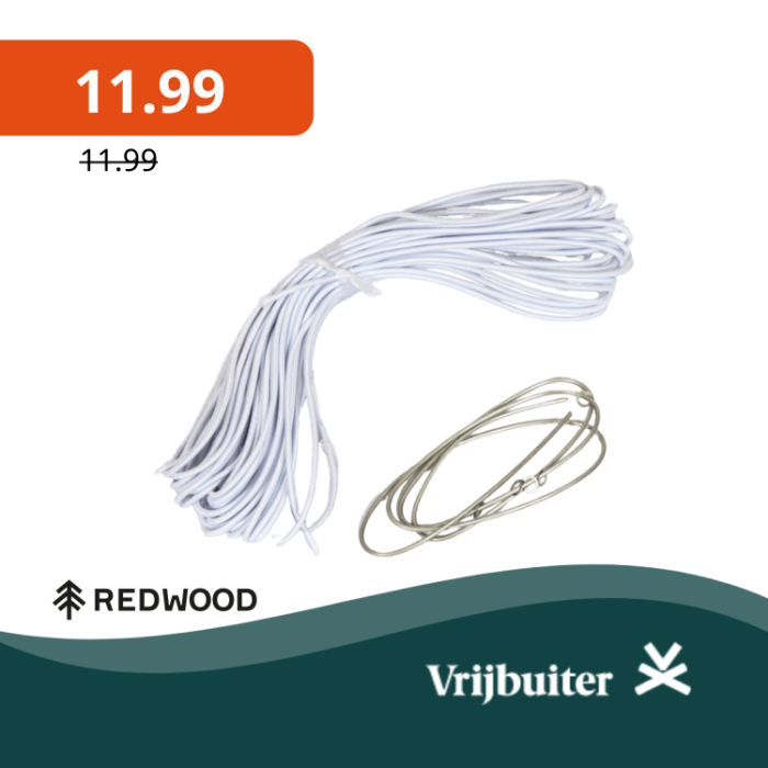 Redwood Boogstokelastiek 13,6 Meter