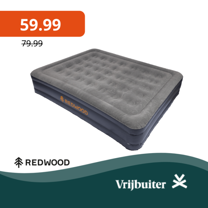 Redwood 2-persoons Luchtbed met pomp