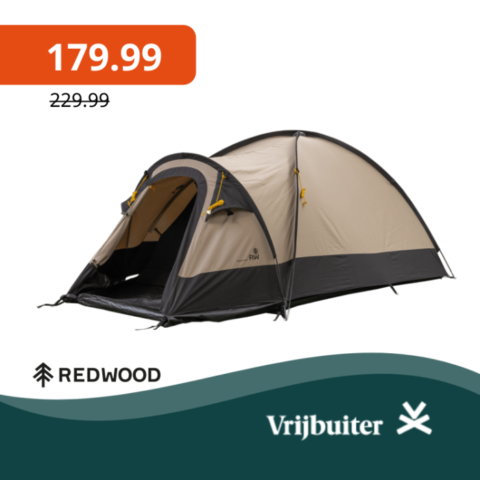 Redwood Chestnut 160 Tc Koepeltent