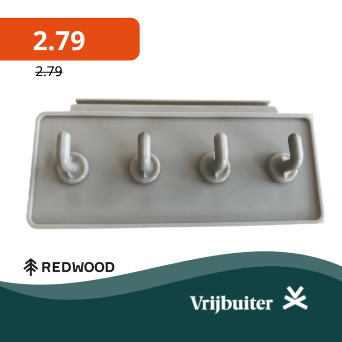 Redwood 4-Haaks Hanger